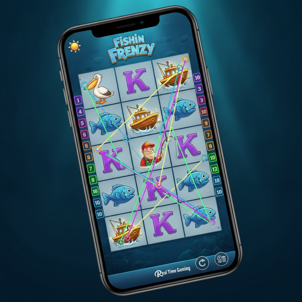 Fishin' Frenzy on mobile